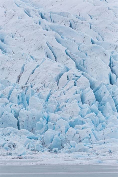 Close-up Front of Vatnajokull Glacier with Fjallsarlon Lagoon Stock Image - Image of scenic ...