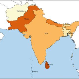 Countries of South Asia | Download Scientific Diagram