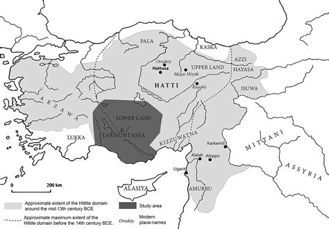 Hittites Map