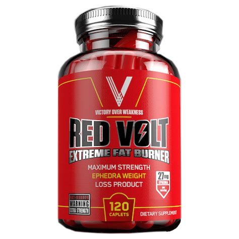 Red Volt | Extreme Fat Burner | 27 mg of Ephedra