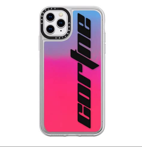 Casetify + Custom Neon Sand Liquid iPhone Case