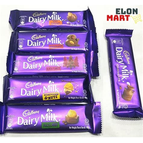 Cadbury Dairy Milk Chocolate 37g (multi flavours) | Shopee Malaysia