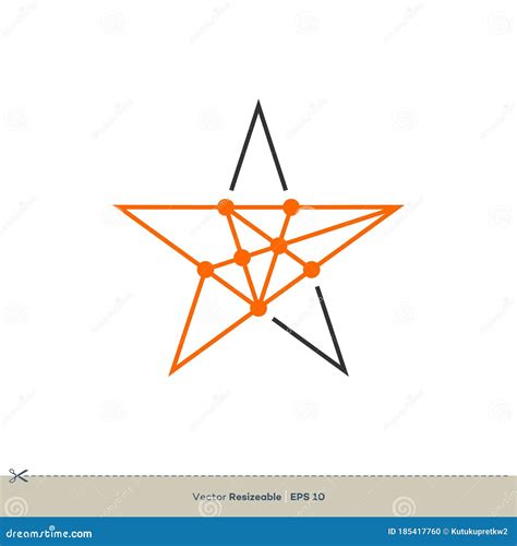 Constellation Star Vector Logo Template Illustration Design. Vector EPS 10 Stock Vector ...