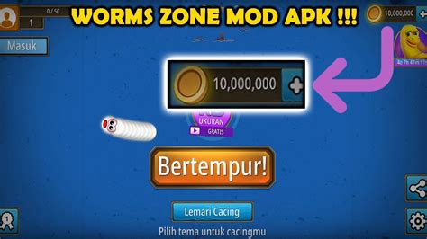 WORMS ZONE MOD APK ! UNLOCK ALL SKIN + UNLIMITED COIN - GAME MOD - YouTube