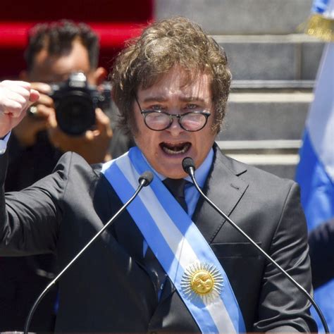 Argentina’s Javier Milei warns of ‘shock’ austerity as he takes office