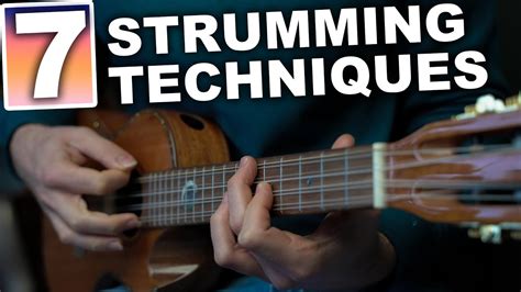 7 Great STRUMMING Techniques Every UKULELE Player Should Know - YouTube