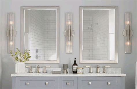 Sconce placement | Framed bathroom mirror, Master bedroom bathroom, Sconce placement