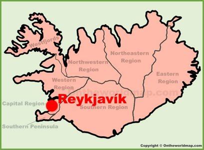 Reykjavík Maps | Iceland | Maps of Reykjavík