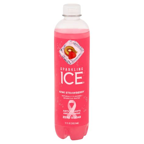 Sparkling Ice Kiwi Strawberry Sparkling Water, 17 fl oz - Walmart.com ...