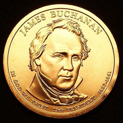 2010 P James Buchanan Presidential Dollar Pos A from US Mint Roll | eBay