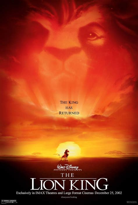 My Favorite Disney Movie : The Lion King I and The Lion King III(Well can't tell about the TLK ...