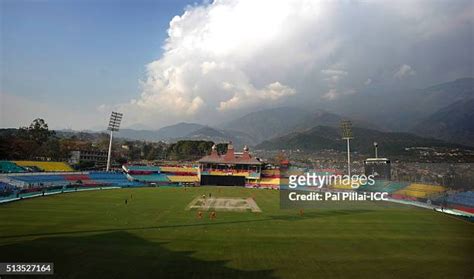 Dharamsala Stadium Photos and Premium High Res Pictures - Getty Images