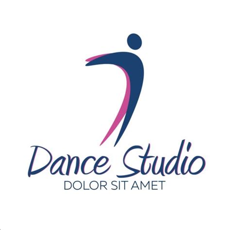 Set of dance studio logos design vector 10 - Vector Logo free download