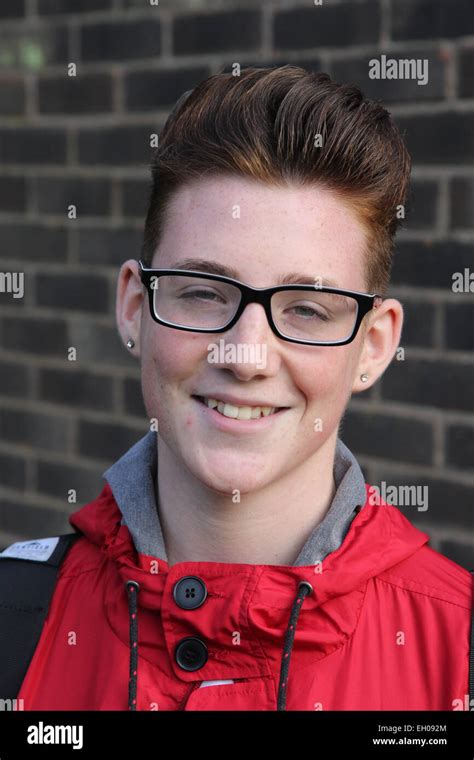 Teenage boy glasses hi-res stock photography and images - Alamy