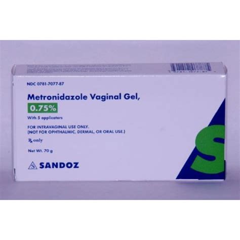 METRONIDAZOLE VAG GEL 0.75% - RX Products