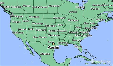 Where is Austin, TX? / Austin, Texas Map - WorldAtlas.com