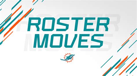 Miami Dolphins Make Roster Moves