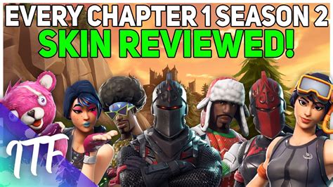 Every Chapter 1 Season 2 Skin REVIEWED! (Fortnite Battle Royale) - YouTube