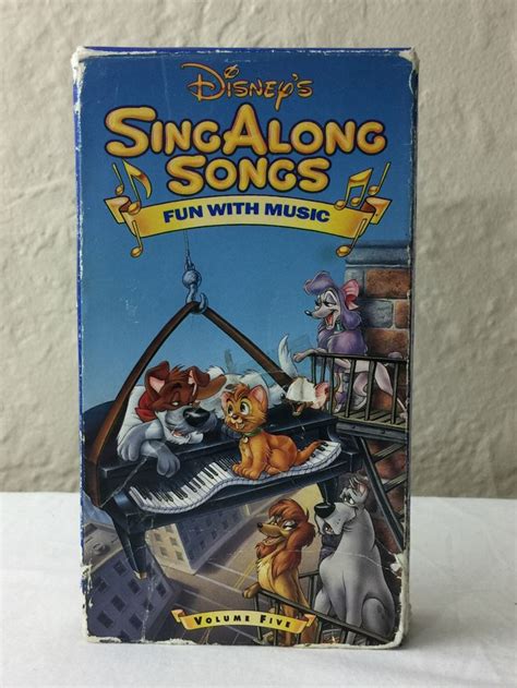 Disney Fun With Music Volume Five Sing Along Songs VHS Tape | Etsy | Disney fun, Christmas gifts ...