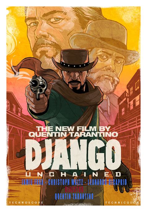 Django Unchained Movie Poster by ArtofTu on DeviantArt