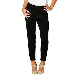 Dannii Minogue Petites 7/8 Skinny Leg Jeans - Black | Target Australia