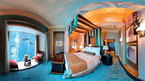 Dubai Hotels .. Luxury Royal Suites touch the white snow slopes .. and fish ponds - Teller Report