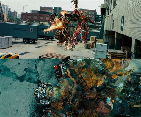 Image - Sentinel Prime kills Ironhide.jpg | Villains Wiki | FANDOM ...