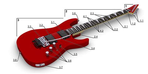 File:Electric Guitar (Superstrat based on ESP KH) - with hint lines and ...