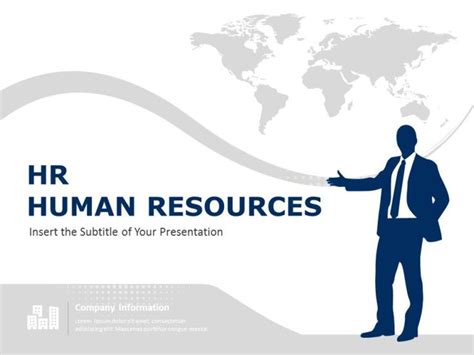 Human Resource Cover Page 04 | Powerpoint templates, Human resource management templates ...