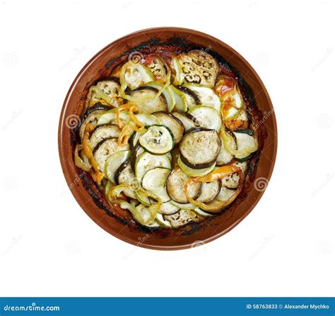 Confit byaldi stock image. Image of pepper, dish, byaldi - 58763833