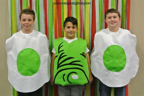 How To Make Green Eggs And Ham Costume