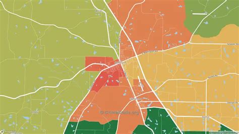 Ashburn, GA Violent Crime Rates and Maps | CrimeGrade.org