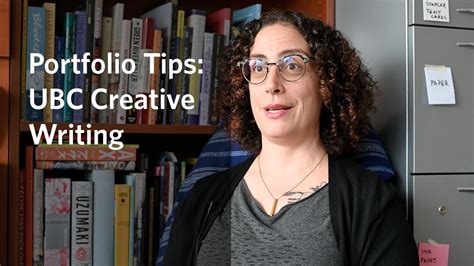 Portfolio Tips: UBC Creative Writing MFA Program - YouTube