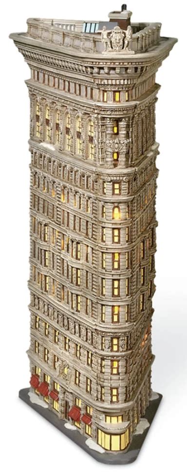 Dept 56 Flatiron Building 56.59260 | Christmas in the city, Flatiron building, Snow village