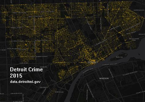 Detroit Crime Maps | MantasCode