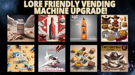 Lore friendly Immersive Vending Machines | Starfield Mod Download