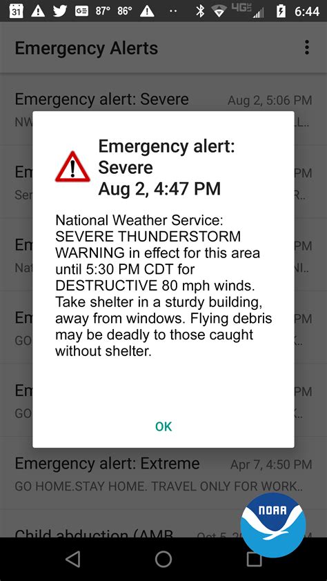 “Destructive” Severe Thunderstorm Warning category to now trigger Wireless Emergency Alerts ...