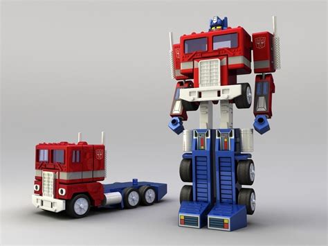 Optimus Prime - G1 toy free 3D Model STP - CGTrader.com