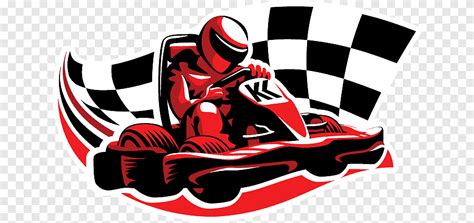 Racing kart, Go-kart Kart racing Kart circuit Auto racing, racing, logo png | PNGEgg