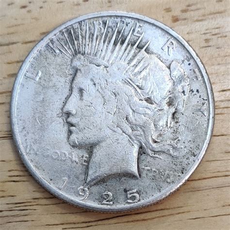 1925 Silver Peace Dollar Coin - For Sale, Buy Now Online - Item #678639