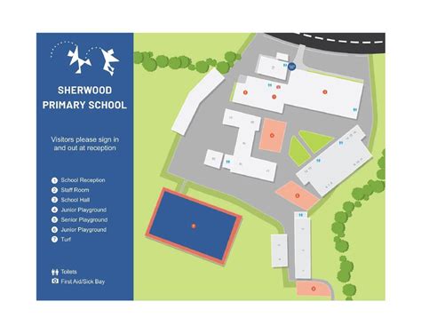 Map of the school – Sherwood Primary School