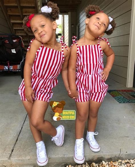 Follow @BlackEmpire For More Pins 🌻Beautiful Twins🌻 | Twin girls outfits, Kids outfits, Kids fashion