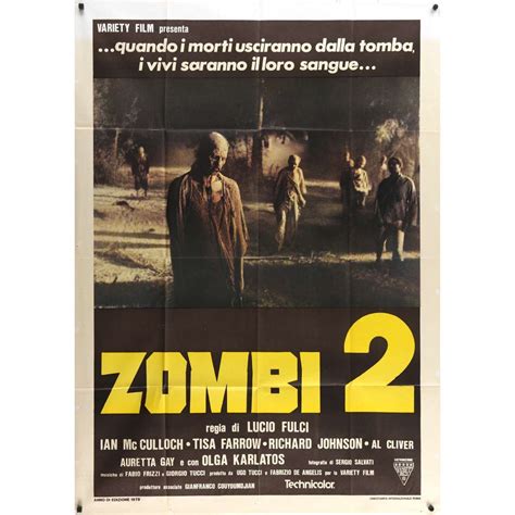 ZOMBIE Movie Poster 39x55 in.