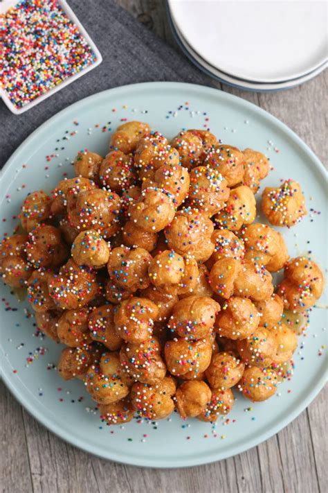 Italian Struffoli Honey Balls | Wishes and Dishes