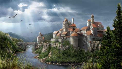 Fantasy Castle Wallpapers - Wallpaper Cave