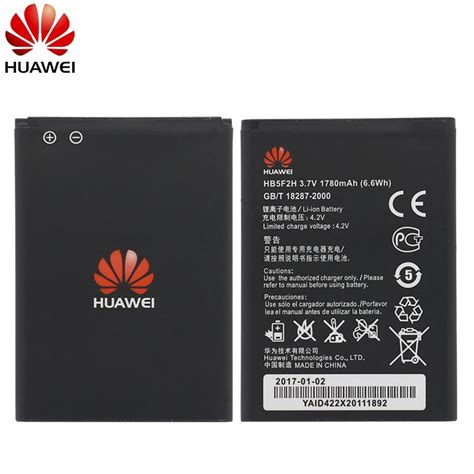 Hua Wei Original Replacement Phone Battery HB5F2H For Huawei 4G Lte ...