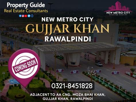 New Metro City Gujar Khan Map - Property Guide