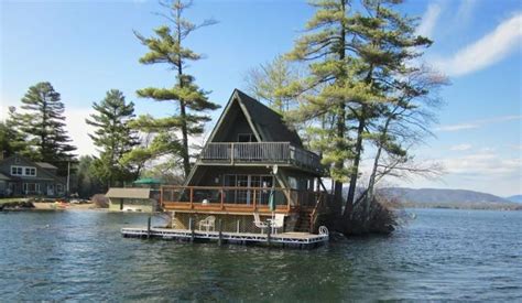 Oliver Lodge | Lakefront Lodging & Cabins in Meredith, NH | Cabin, Lake house, A frame cabins