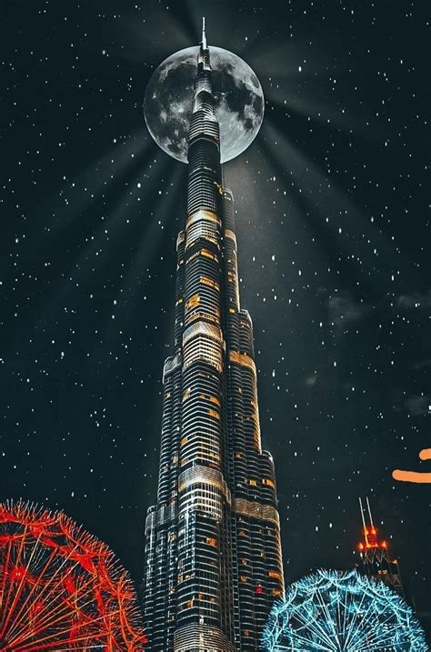 Burj Khalifa At Night