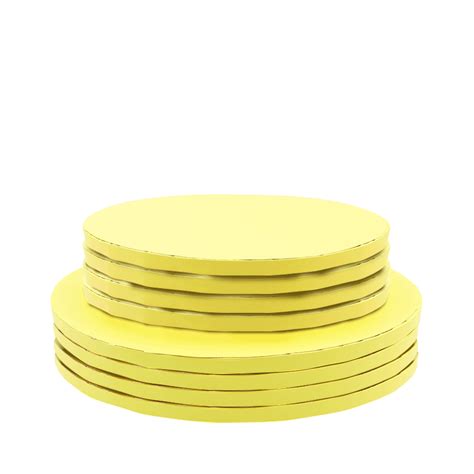 Drum Round Pastel Yellow - 30cm - Cake CraftCake Craft